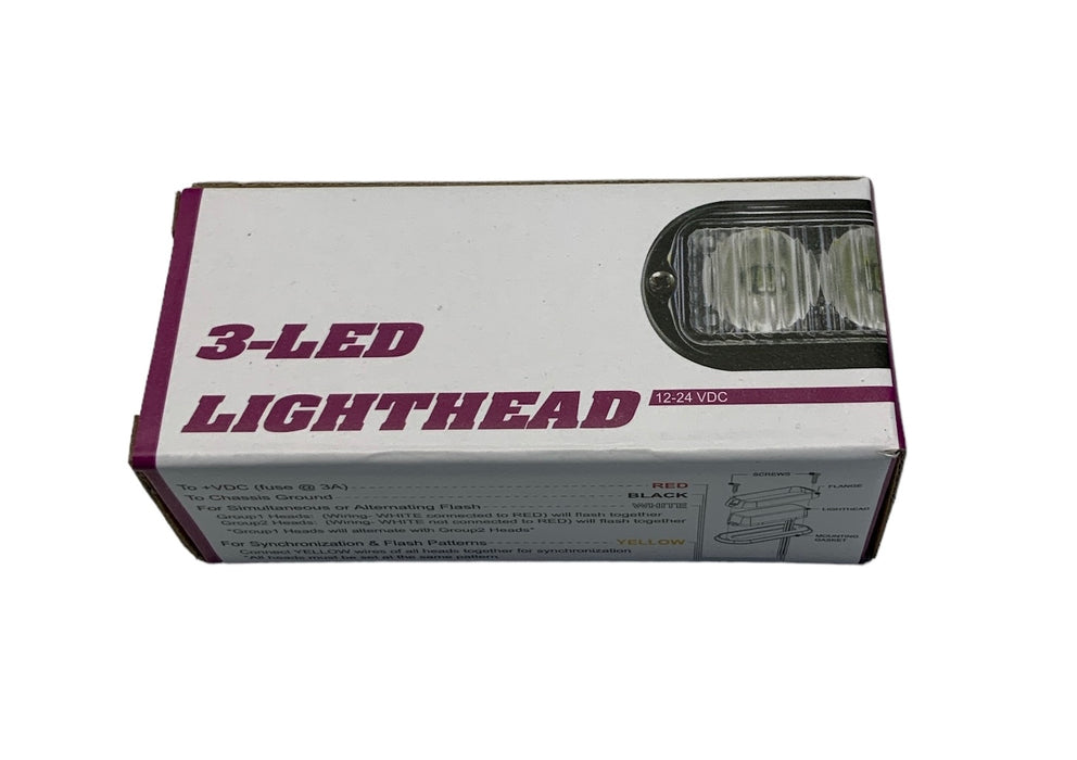 Axixtech RSG 3 LED Lighthead Module Red                               LED-574-03