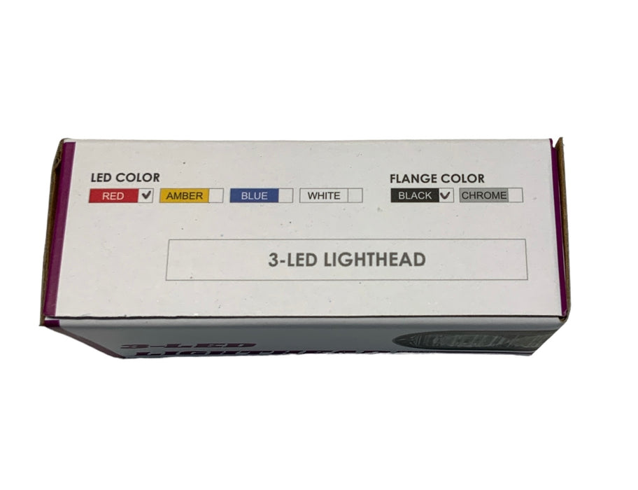 Axixtech RSG 3 LED Lighthead Module Red                               LED-574-03