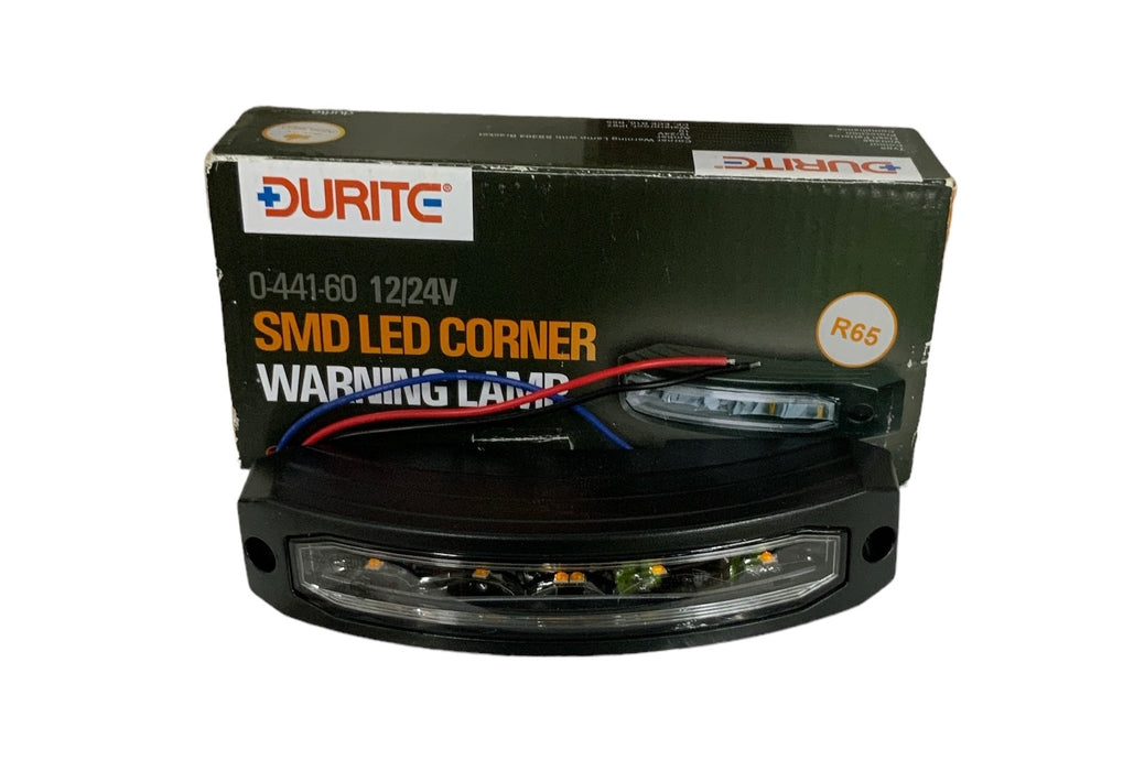 Durite SMD Amber LED Corner Warning Lamp & Bracket 0-441-60 12/24v LED-0-441-60