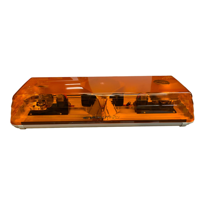 New Vision Alert Evolution 60 Series Amber Twin Rotator Bar 570mm / 22.5" 24v